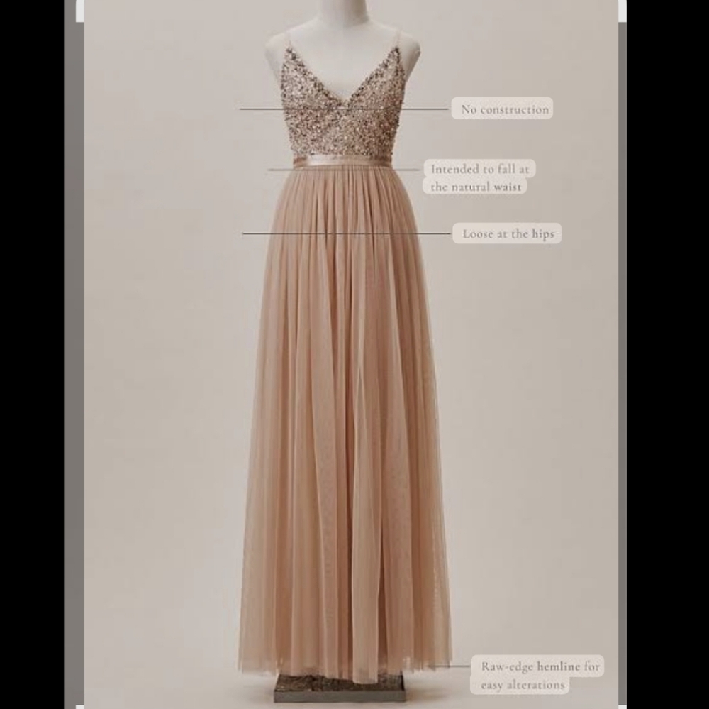EUC BHLDN Avery Dress Size 6 - Picture 12 of 13